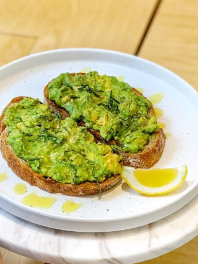 Zero One Coffee & Roasters Avocado Toast HK