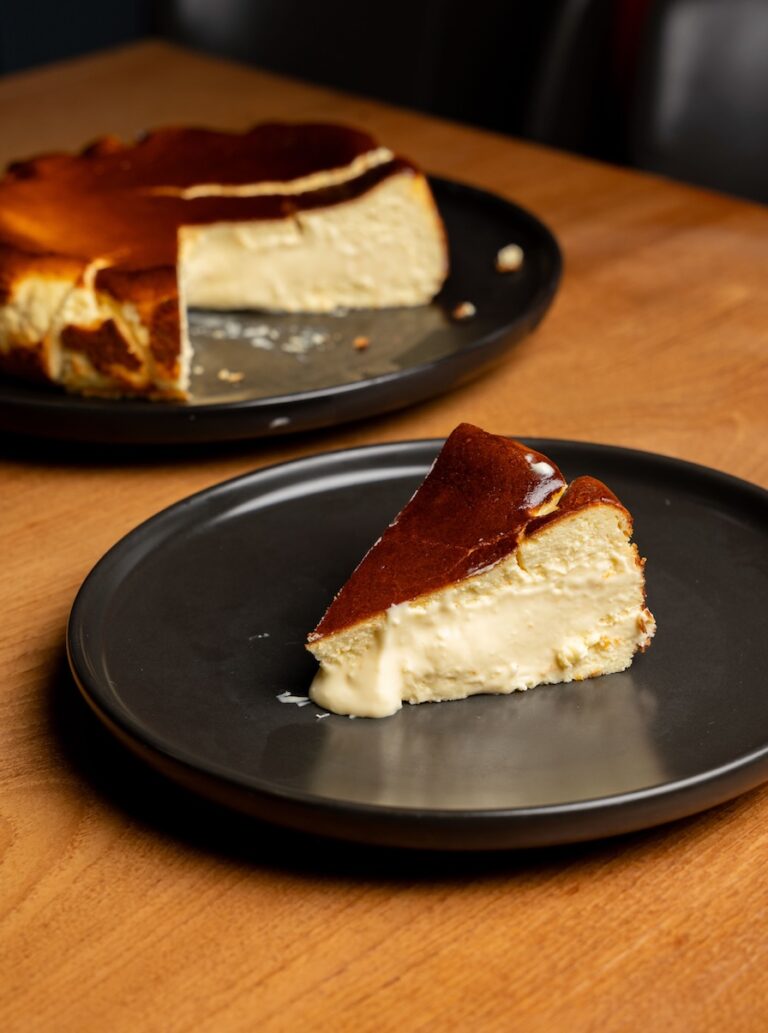 Boeuf Steakhouse Lady Gaga Basque Cheesecake