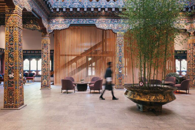 Lobby Zhiwa Ling Heritage Hotel Bhutan