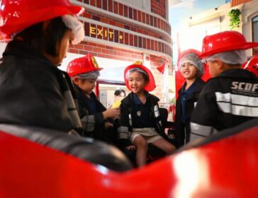 Image of firefighters at KidZania Singapore
