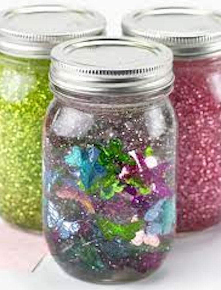 DIY Glitter Jar Rainy Day Activity Singapore