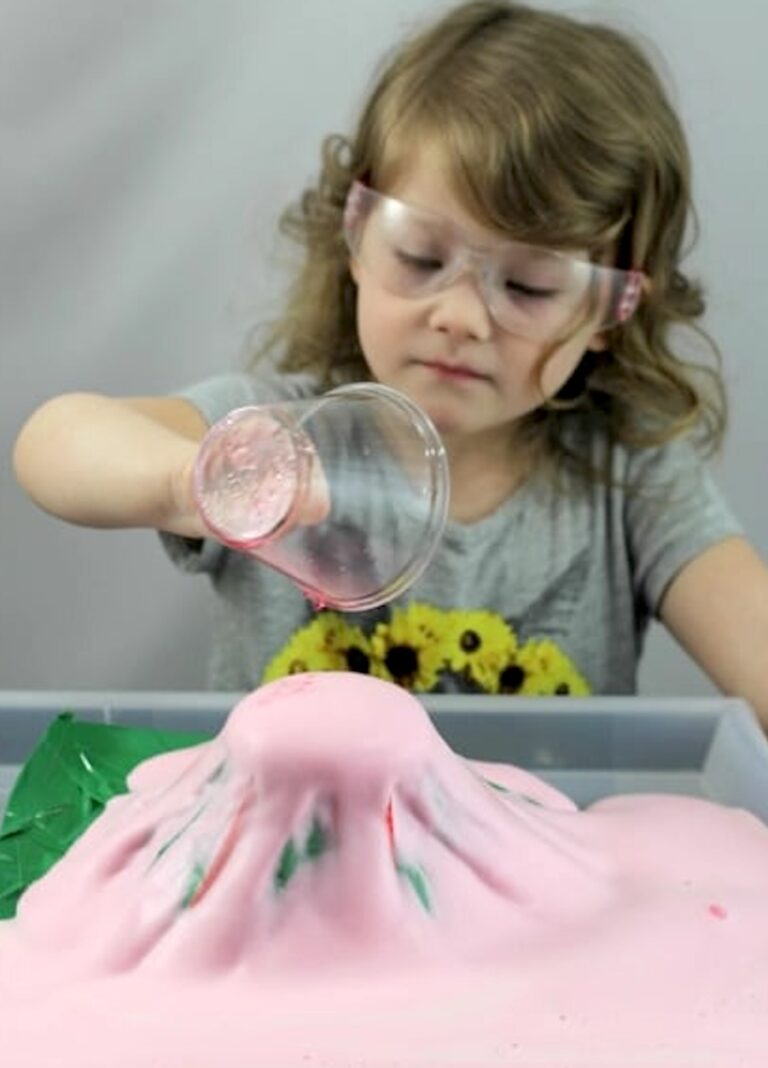 Make A Volcano With Kids On A Rainy Day Singapore