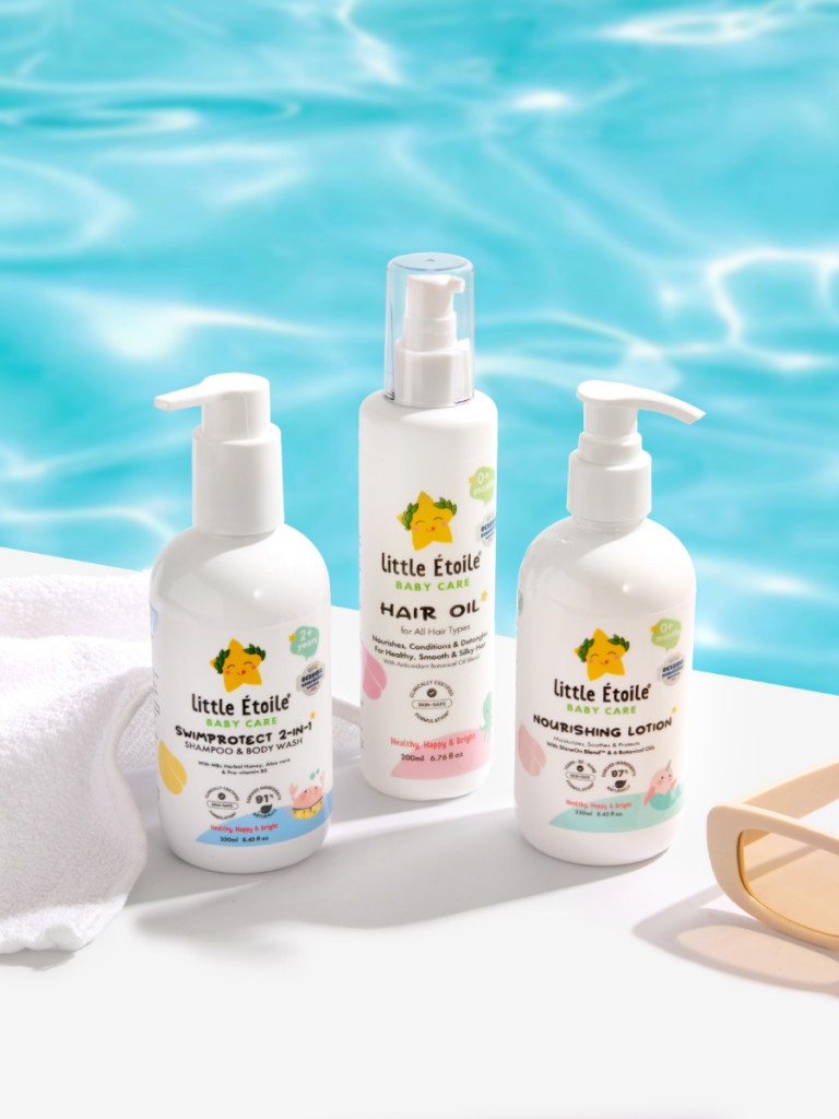 Little Étoile Little Swimmers Before And After Swim Care Singapore