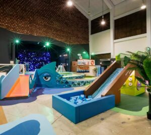 Image of play space at The Artground at Goodman Arts Centre - best indoor activities for kids in singapore
