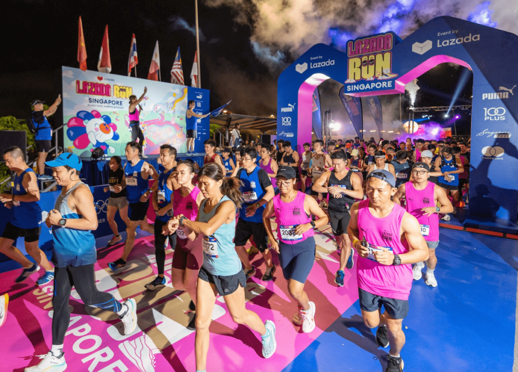 POP MART x Lazada Run July 2025 In Singapore