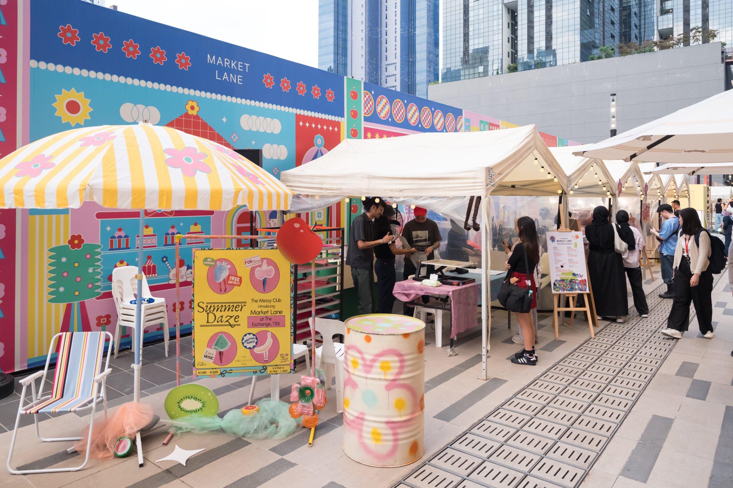 Market Lane & TRX Eats Light Up The Exchange TRX!