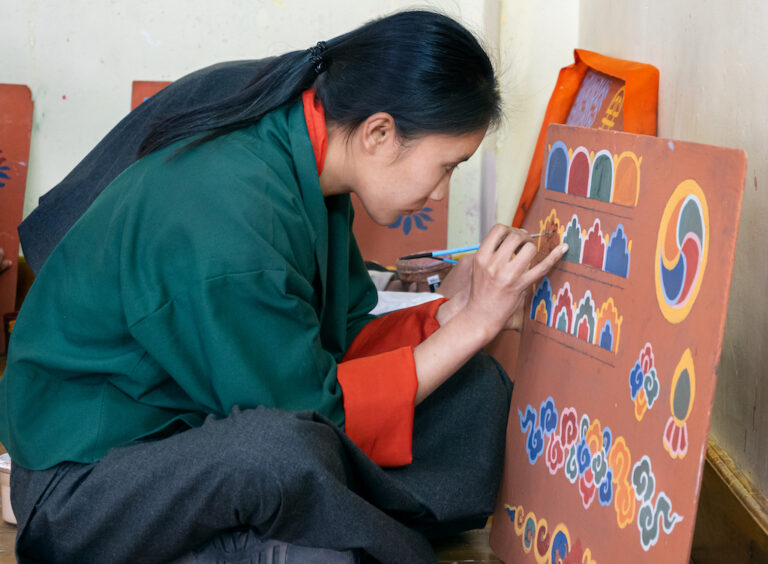 Painting Choki Arts Bhutan