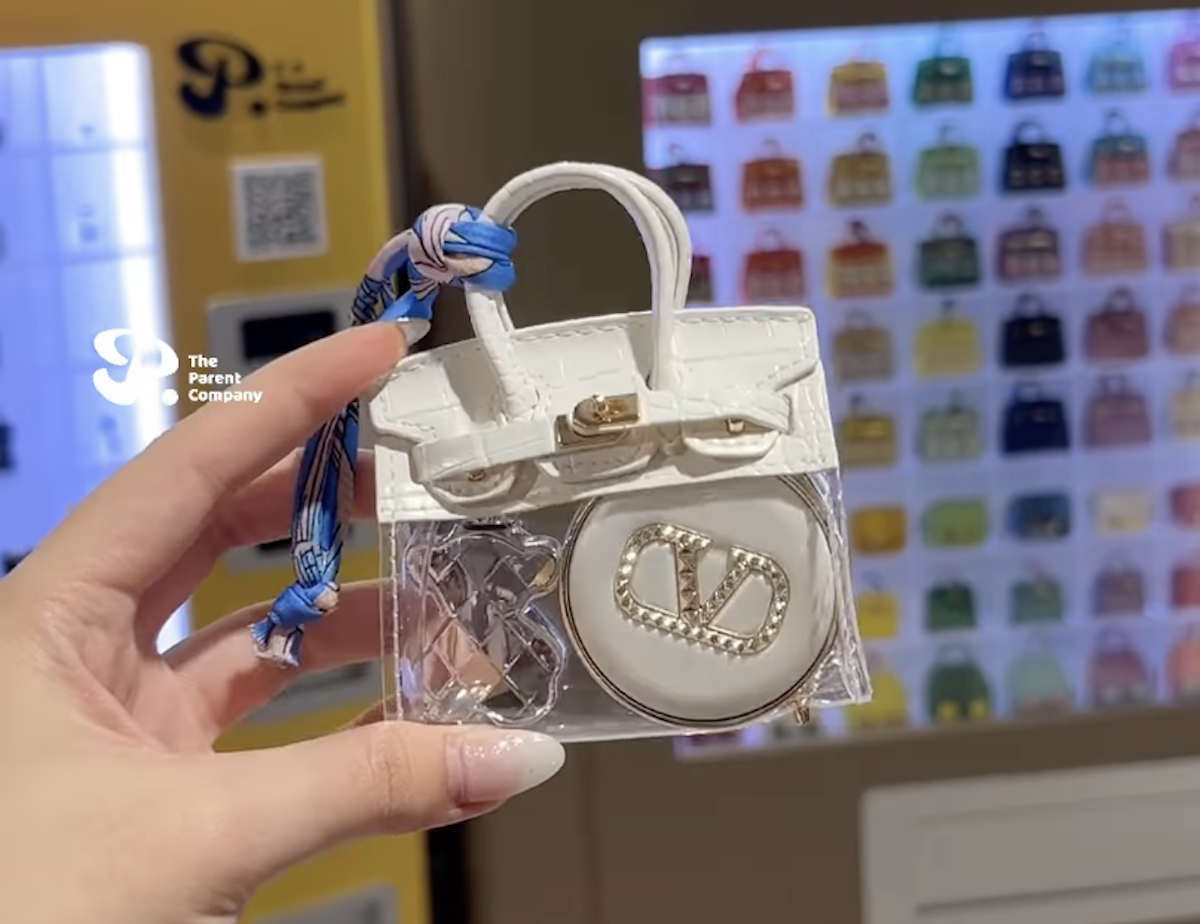 Mini Bag Charm Vending Machine Clarke Quay Singapore