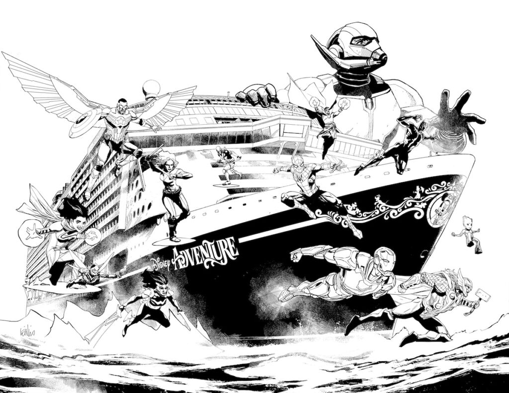 Disney Cruise Line & Marvel Comics In Singapore