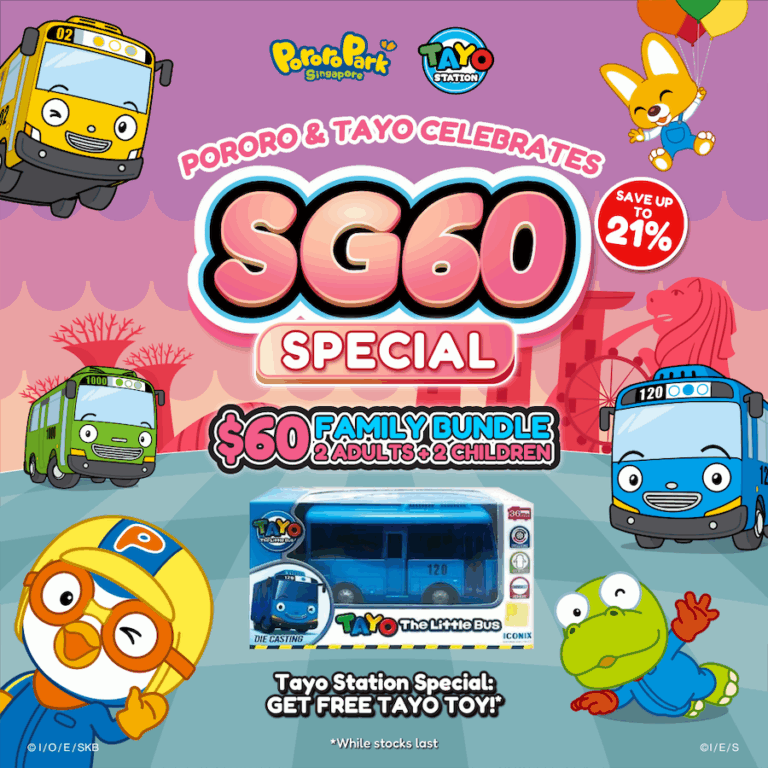 Pororo Park SG60 Deal Singapore
