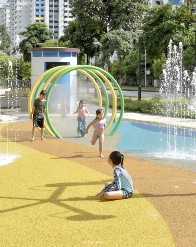Yew Tee Lifestyle Corridor Water Play Singapore