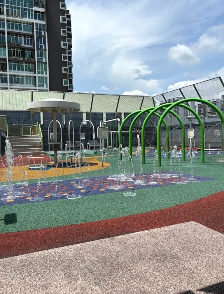Compass One Water Playground Rooftop Singapore