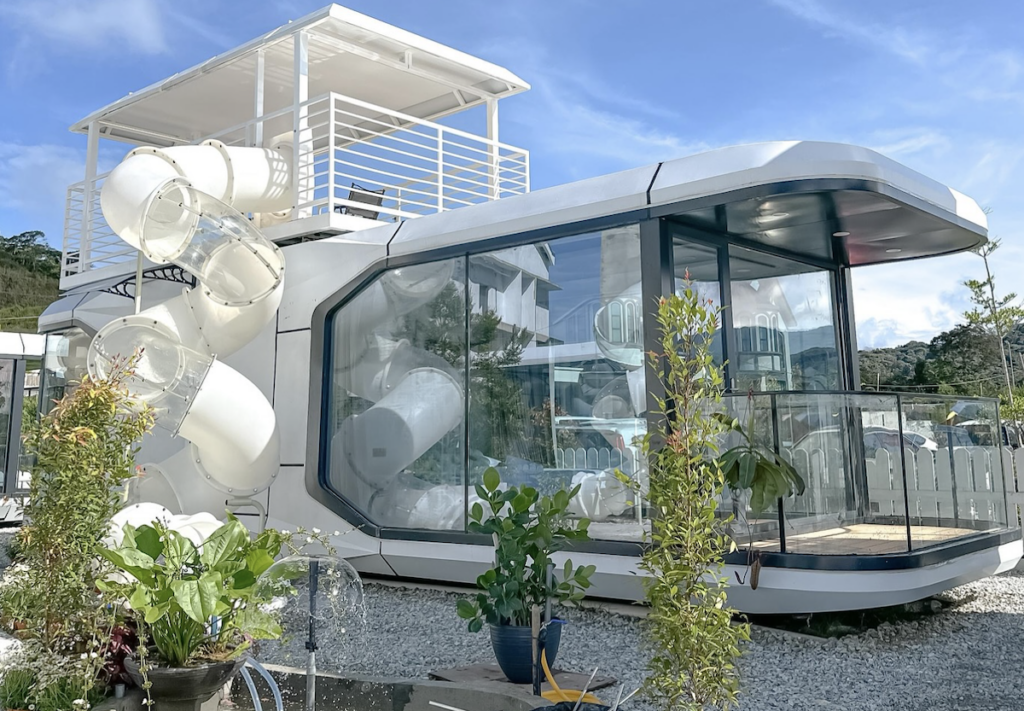 Aurora Hills Spaceship Themed Hotel Cameron Highlands Malaysia