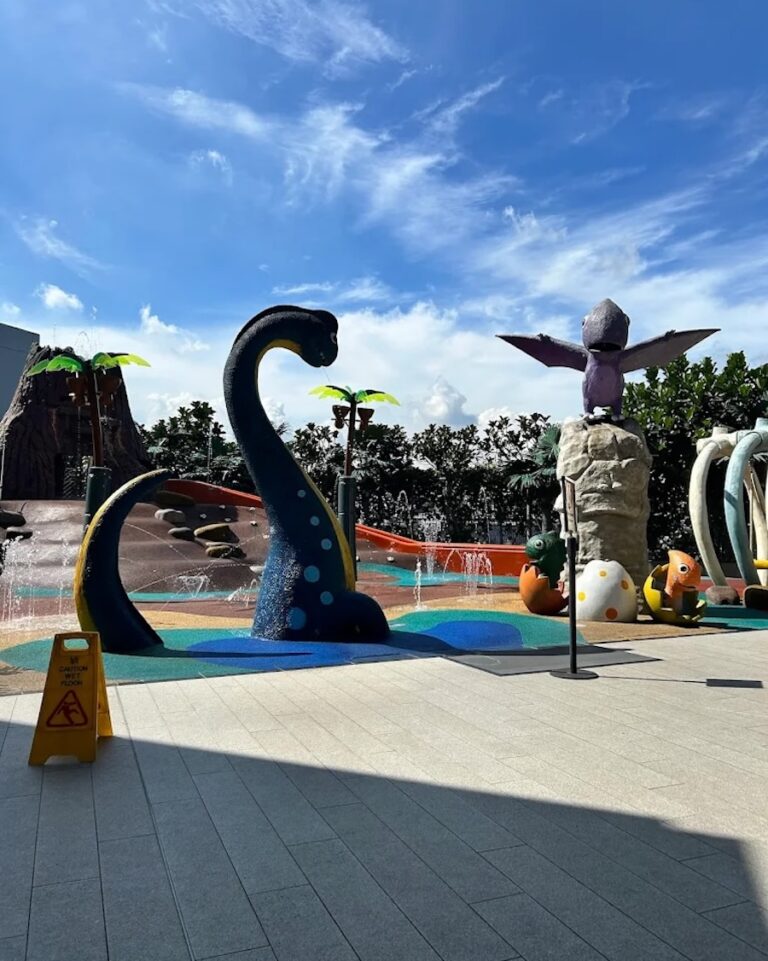 Causeway Point Water Playground Singapore