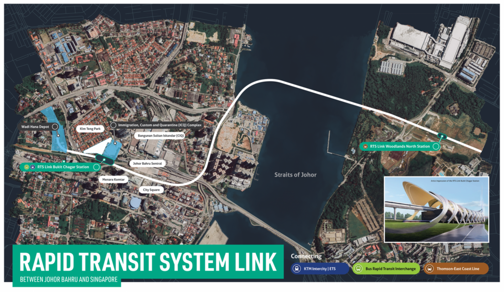 RTS Link Route Singapore Johor