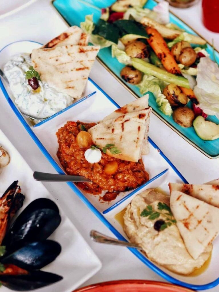 Image of food from Mykonos On The Bay - waterfront restaurant singapore