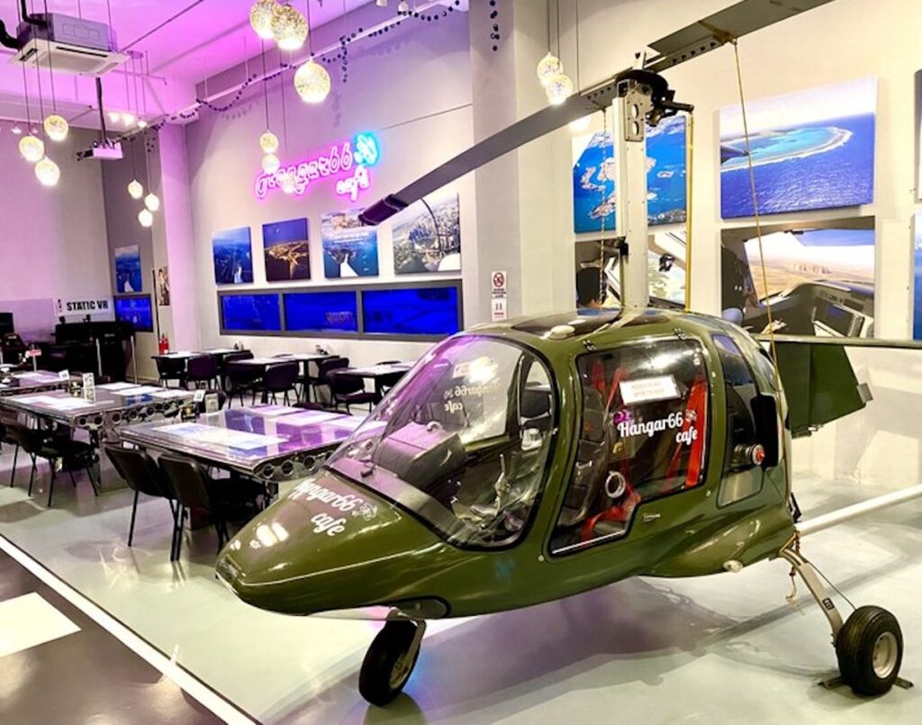 Hangar66 Cafe Seletar Aerospace Singapore