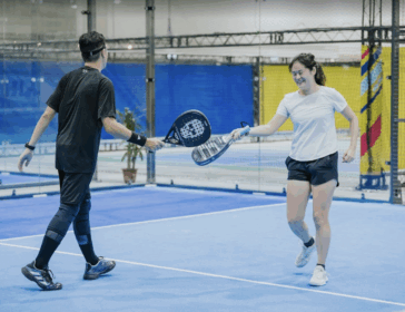 SPH Pickle Padel Air Con Courts Singapore