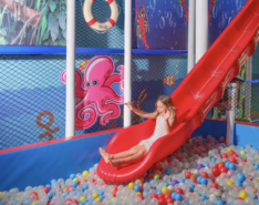 Image of kids in kids club in Bali