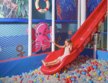 Image of kids in kids club in Bali