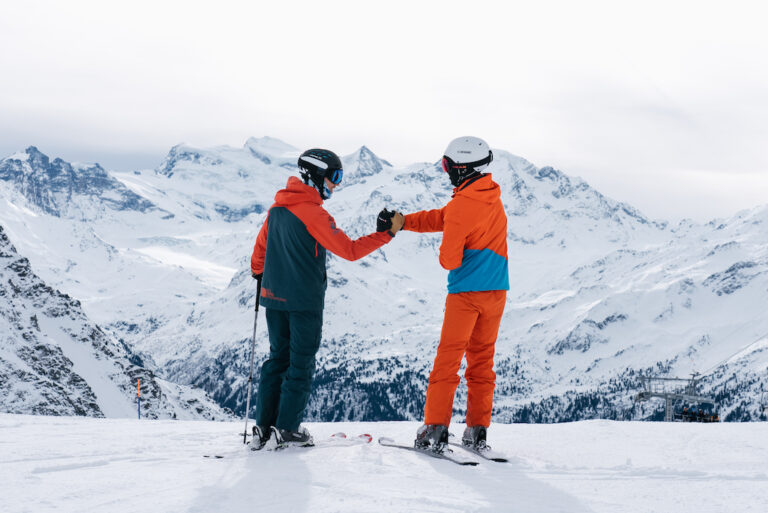 Snowy Mountains Les Elfes Verbier