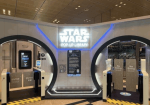 Star Wars Pop-Up Library Lands At Changi Airport Terminal 3 – Singapore’s First Ever Lightsaber-Lit Library Experience!
