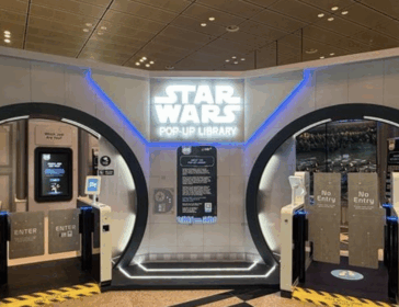 Star Wars Pop Up Library Changi Airport Terminal 3 Singapore