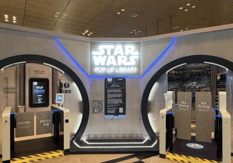Star Wars Pop Up Library Changi Airport Terminal 3 Singapore