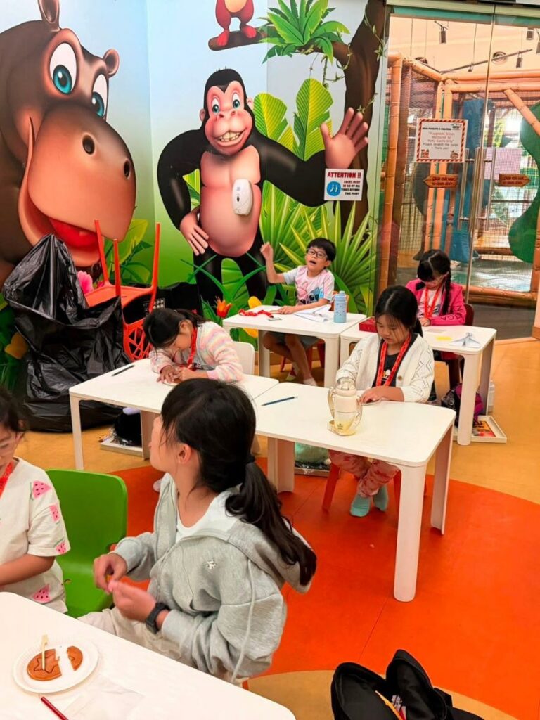 Image of party at Kidz Amaze - indoor birthday party venues singapore