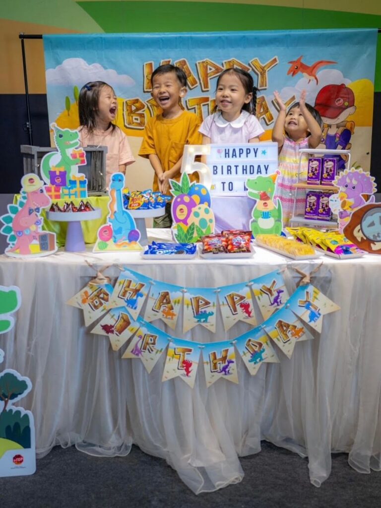 Image of birthday party at KidsSTOP - indoor birthday party venue singapore