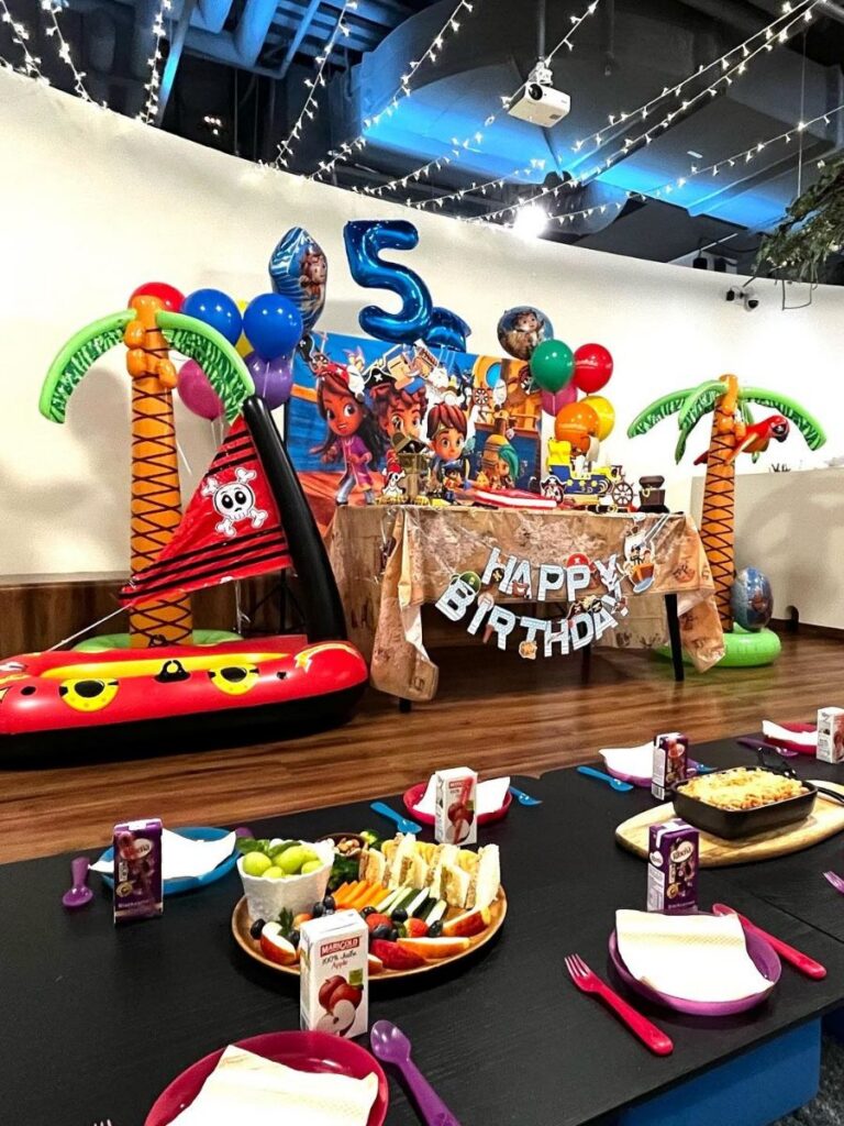 Image of party space at Kaboodle - indoor birthday party venue singapore