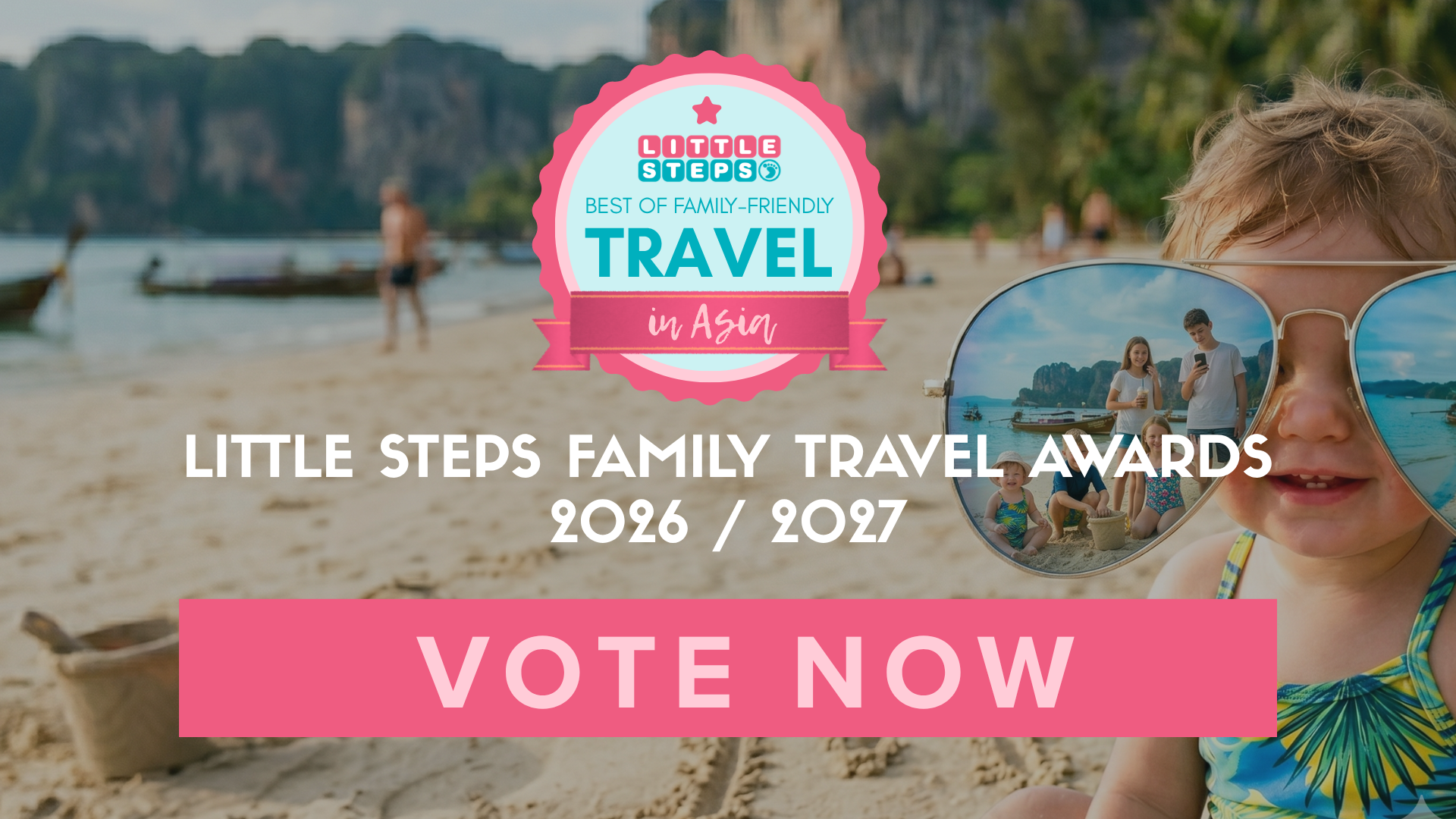 Image of family travel awards in Asia