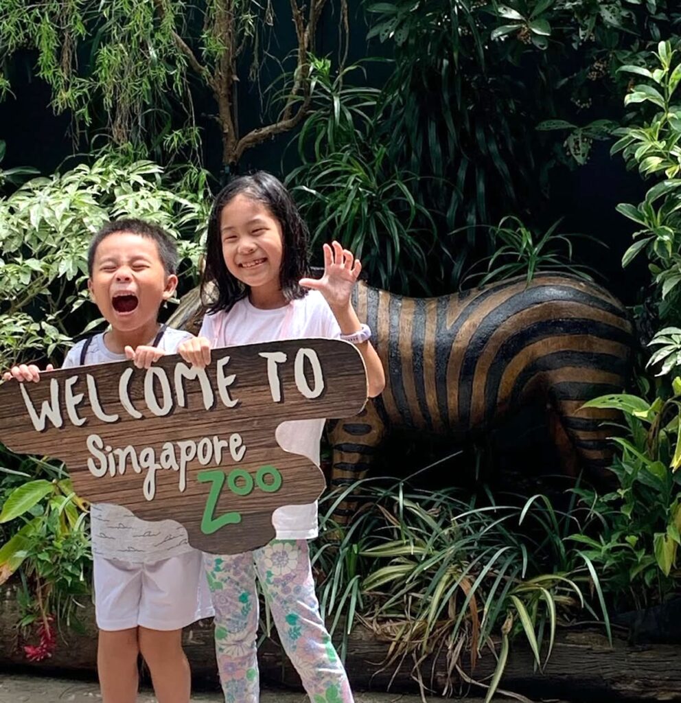 Singapore Zoo With Kids