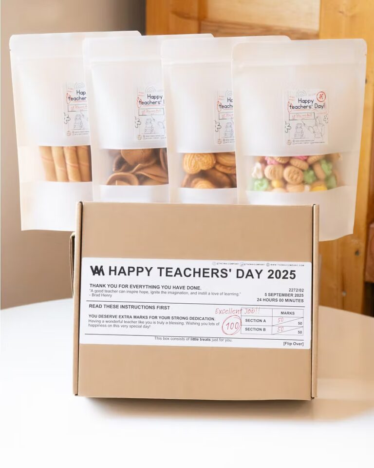 The Wai Company Teachers' Day Snack Box Singapore