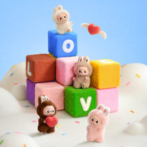 Mini-Labubus Pin For Love Sets HONG KONG