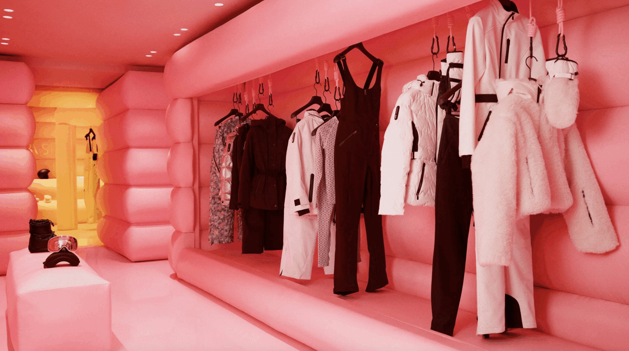chic ski gear, interactive installations, and a dazzling winter-themed experience.