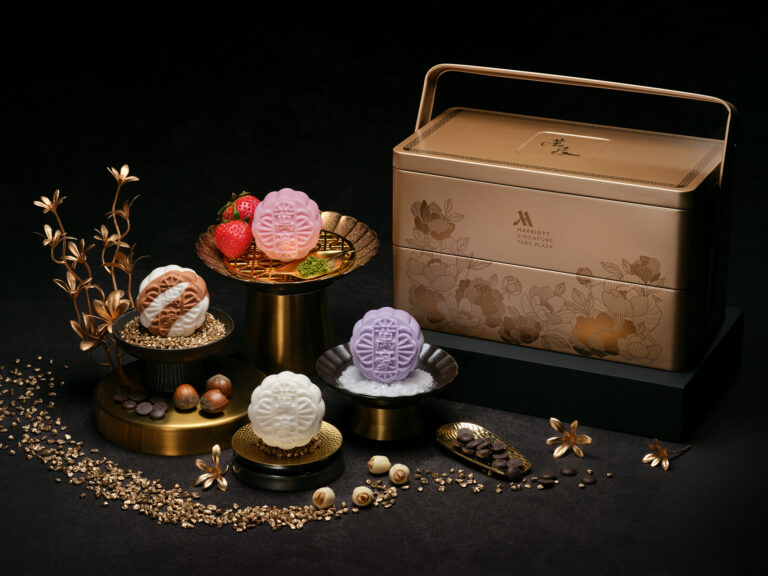 Image of mooncakes at Marriott Singapore Tang Plaza