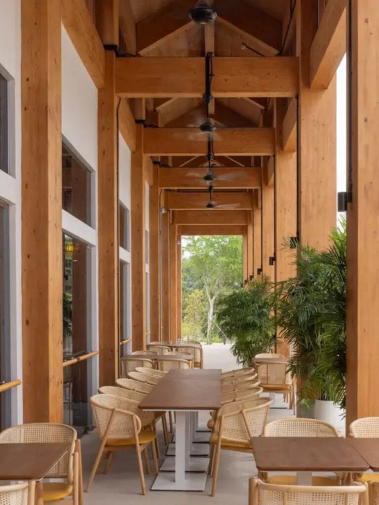 Image of alfresco seating at Canopy - cafe in park singapore