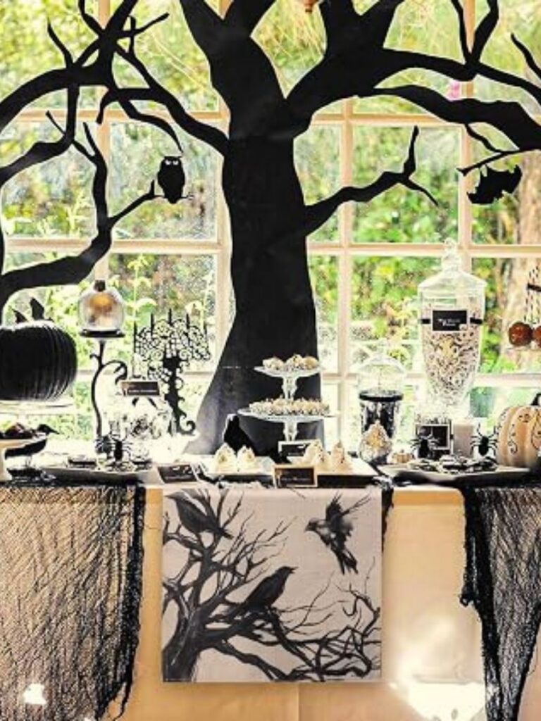 Halloween table runner - Halloween party decor singapore