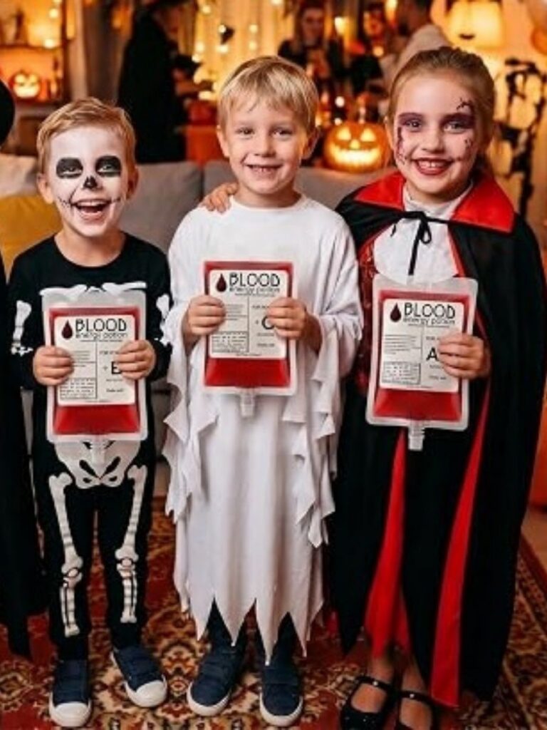 Image of Halloween blood bag - Halloween party decor singapore