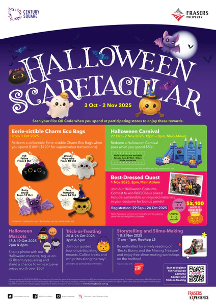 Halloween Century Square Singapore 2025