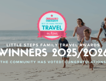 Image of family travel awards little steps