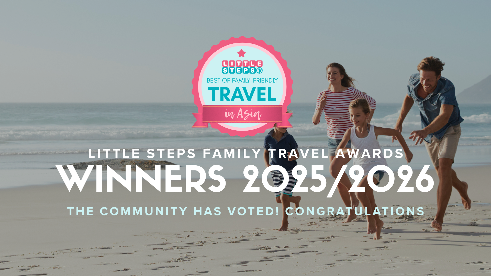 Image of family travel awards little steps