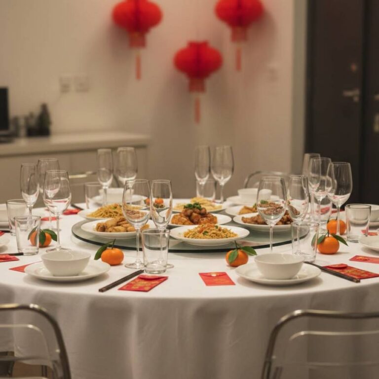 Stylish birthday party setup with furniture, tableware and event rentals by Pyjama in Hong Kong