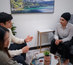 Image of couple in therapy - marriage counseling singapore