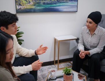 Image of couple in therapy - marriage counseling singapore