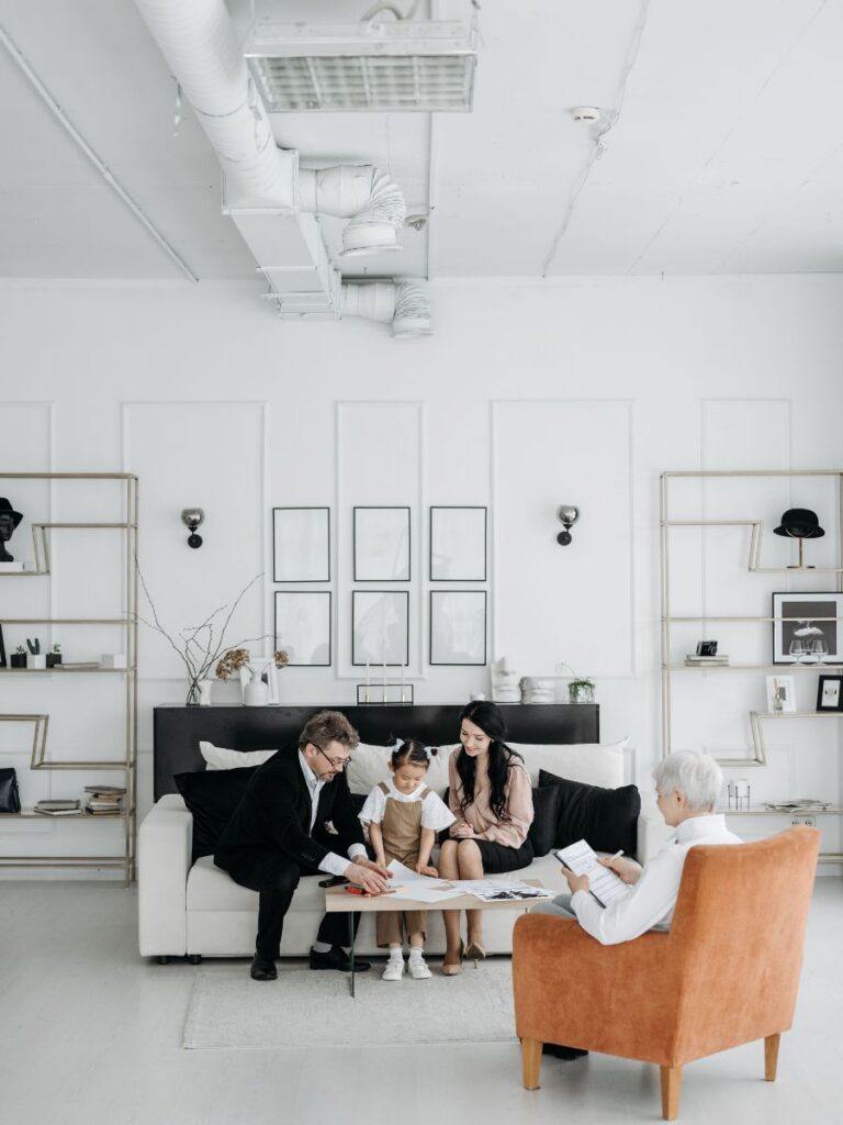 Image of family in counselling session - Singapore Counseling Centre - counselor singapore