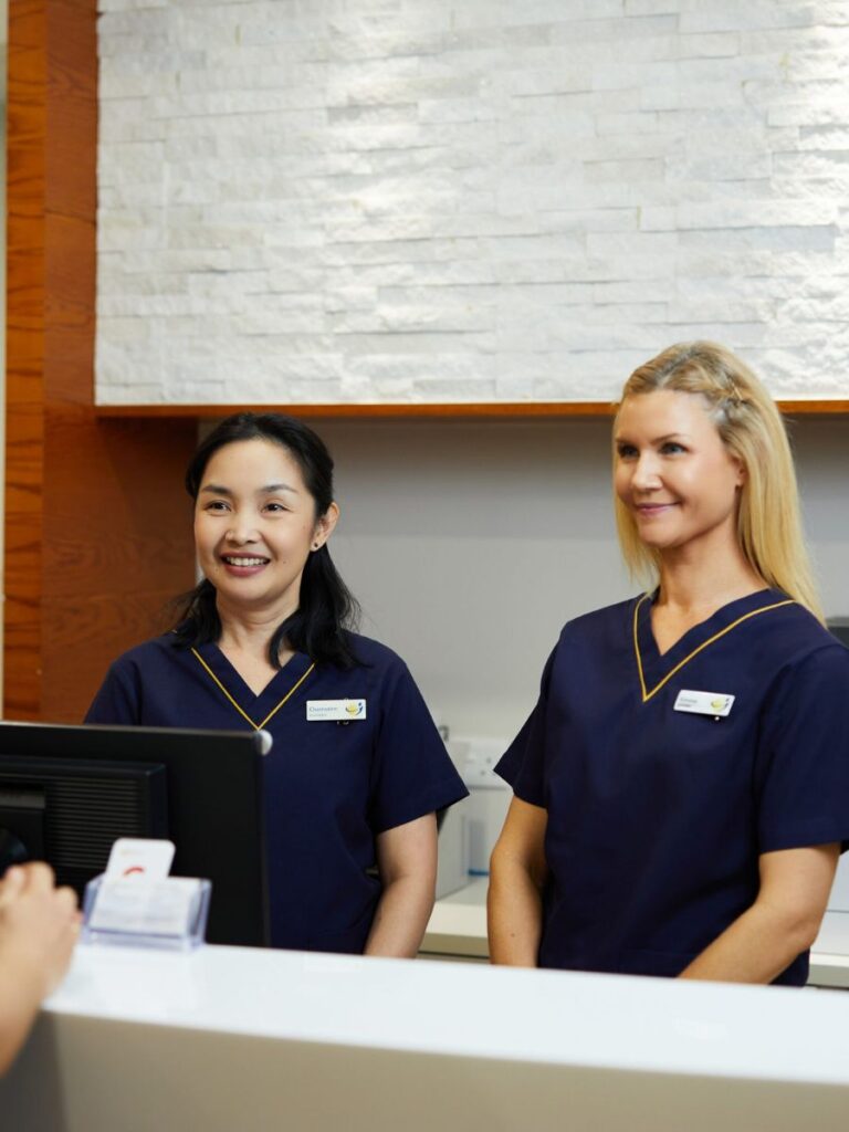 Image of receptionist at International Medical Clinic (IMC) - counselor singapore