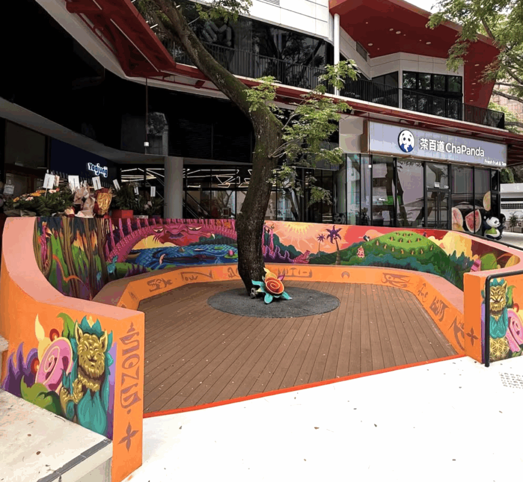 *SCAPE Art Mural Somerset Singapore