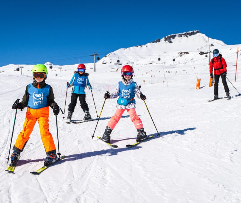 Powder Bryne Skiing In Switzerland